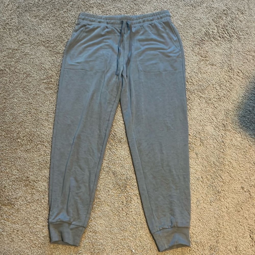 Banana Republic gray joggers. Medium.